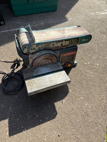 Clarke cs4 belt and disc - clarke,