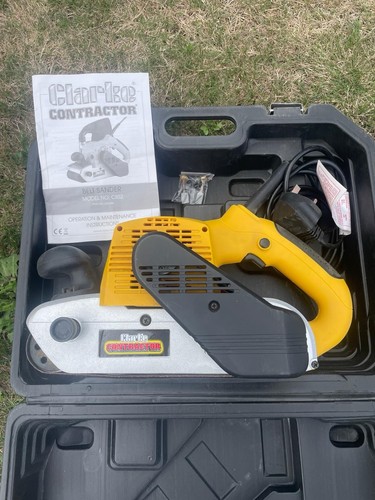Clarke contractor belt sander - clarke,